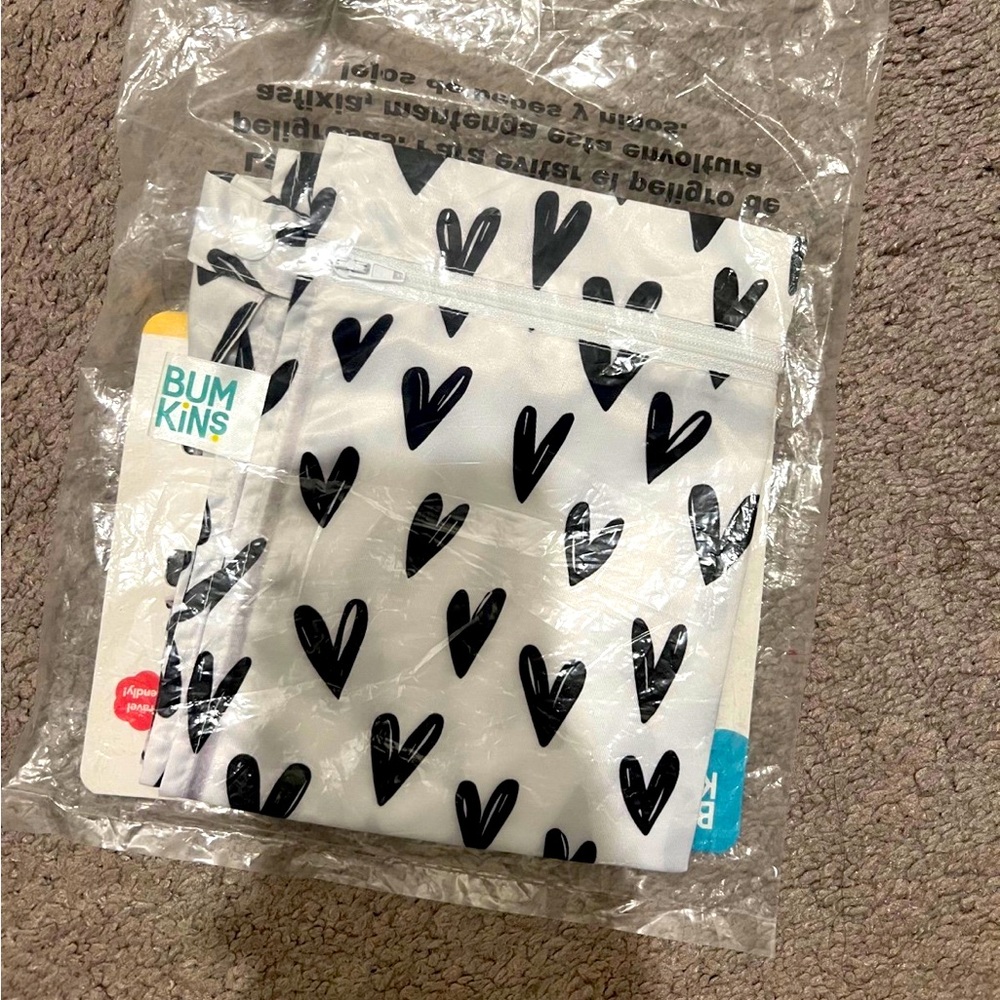 Bumkins heart wet dry bag
